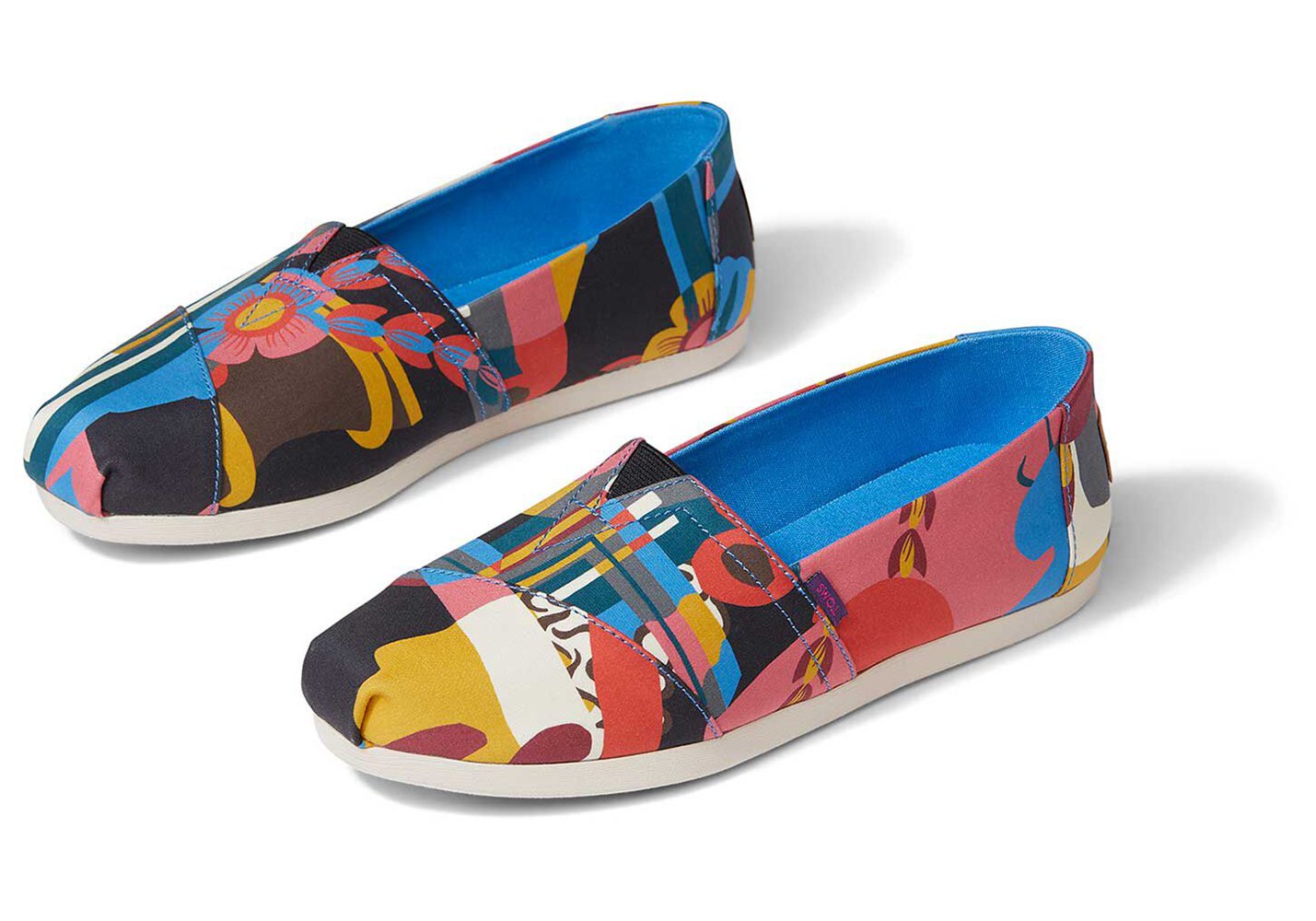 Toms Espadryle Damskie Kolorowe - Alpargata Curation Made With Liberty Fabric - 19KVJZSCI